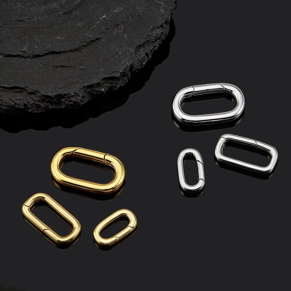 2 pz. Chiusure a Moschettone O - Jewelry Making Brass recensione e prezzo