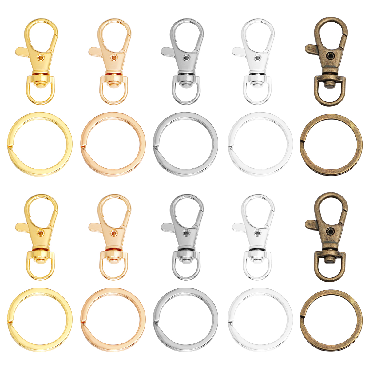 10 Set di Ganci Girevoli a Mos - Jewelry Making Basics recensione e prezzo