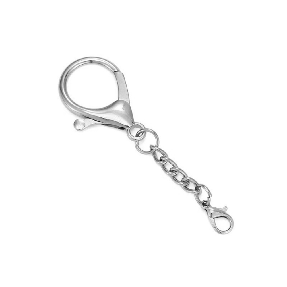 10 Pezzi Moschettone Grande Co - Lobster Clasp Silver recensione e prezzo